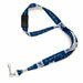 New York Yankees Lanyard 3/4 in. Wide - MLB Baseball Team Logo Game Day Ticket Holder, Office Badge, Dorm, Fashion Statement, or Key Chain - Features Metal Clip and Plastic Break Away Feature - 42152081