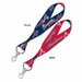 Atlanta Braves Lanyard Key Strap MLB Baseball Team Logo Loop is Approx 6 in. Long 1 in. soft Polyester Lanyard Style Fashion Key Chain for Keys - Home, Office, Dorm Room - Made in USA - 47487011