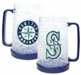 Seattle Mariners Refreezable Crystal Freezer Mug 16 Oz. - MLB Baseball Team Logo Mug - Store this in the Freezer or Ice Cooler - Add Your Favorite Thirst Quenching Beverage Like Beer, Soda, Iced Coffee, or Whatever and Your Good to Go!