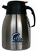 San Diego Chargers Stainless Steel Double Wall 1.5 Liter w/Pewter NFL Football Logo Coffee Carafe Holds 6 Cups 9 in. Tall - Cool Office Coffee Pot or at Home - Great for Keeping Drinks Hot or Cold! - Nice High Quality