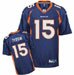 Denver Broncos Tim Tebow Reebok Jersey #15 Premier Authentic - Awesome Medium Quality ON Field NFL Equipment Reebok NFL Football Jersey - Lightweight Jersey w/All Embroidered Numbers, and Player Name ( M-48, L-50, XL-52, XXL-54, 3XL-56)