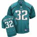 Jacksonville Jaguars Maurice Jones-Drew #32 Reebok NFL Football Player Authentic NFL Football Home Jersey Awesome Top Quality ON Field NFL Equipment Reebok NFL Football Jersey - Heavy w/All Embroidered Numbers, and Football Player Name ( M-48, L-50, XL-52, XXL-54, 3XL-56)