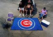 Chicago Cubs MLB Team Logo Home or Game Ulti-Mat Rug or Mat 5 ft X 8 ft w/Non-Skid Backing MLB Baseball Team Mat - Put this Baby in Any Room - Tailgating, Dorm Room, Home, Garage, Basement, or Fishing Cabin - 6470