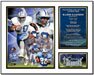2004 Hall of Fame Pro Football Class Barry Sanders Detroit Lions NFL Football Player Collage Photo in 11x14 Matted Ready to Frame! Celebrate Barry's NFL Football Accomplishment - Awesome Collectable High Quality Licensed NFL Football Photo