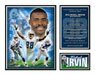 Michael Irvin Dallas Cowboys Hall of Fame HOF 8x10 Matted Photo 11x14 Matted Ready to Frame - Celebrate Michael Irvin's NFL Football Accomplishments - Awesome Collectable High Quality Licensed NFL Football Photo