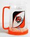 Cincinnati Bengals Crystal Freezer Mug 16 Oz. - NFL Football Team Logo Mug - Store this in the Freezer or Ice Cooler - Add Your Favorite Thirst Quenching Beverage Like Beer, Soda, Iced Coffee, or Whatever and Your Good to Go! - LCM105