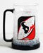 Houston Texans Crystal Freezer Mug 16 Oz. - NFL Football Team Logo Mug - Store this in the Freezer or Ice Cooler - Add Your Favorite Thirst Quenching Beverage Like Beer, Soda, Iced Coffee, or Whatever and Your Good to Go! - LCM132