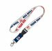 United States Olympic Team Lanyard 3/4 in. Wide Team USA Olympic Team Credential Holder, Ticket Holder, Badge, Office, Dorm, or Key Chain - Feature Metall Clip and Detachable Buckle - 66971011