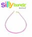 Official Sillybandz Licensed Pink Necklace Provides a New Way to Hold Your Sillybandz, Logo Banz, or Silly Rubber Bands Around Your Neck! - Display Your Sports Team - Officially Licensed by Sillybandz