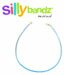 Official Sillybandz Licensed Light Blue Necklace Provides a New Way to Hold Your Sillybandz, Logo Banz, or Silly Rubber Bands Around Your Neck! - Display Your Sports Team - Officially Licensed by Sillybandz