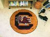 University of South Carolina Gamecocks NCAA College Team Logo Basketball Shaped Welcome Floor Rug or Mat 29 in. Round w/Non-Skid Backing - Put this Baby in Any Room - Dorm Room, Home, Garage, Basement, or Fishing Cabin NCAA Mat - 1586
