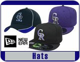 Colorado Rockies MLB Baseball New Era Hats