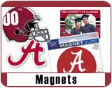 University of Alabama Crimson Tide Magnets