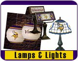 Minnesota Vikings NFL Football Lights and Lamps for Home or Office