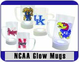 NCAA College Sports Glow Mugs